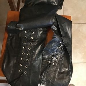 Gucci leather pants